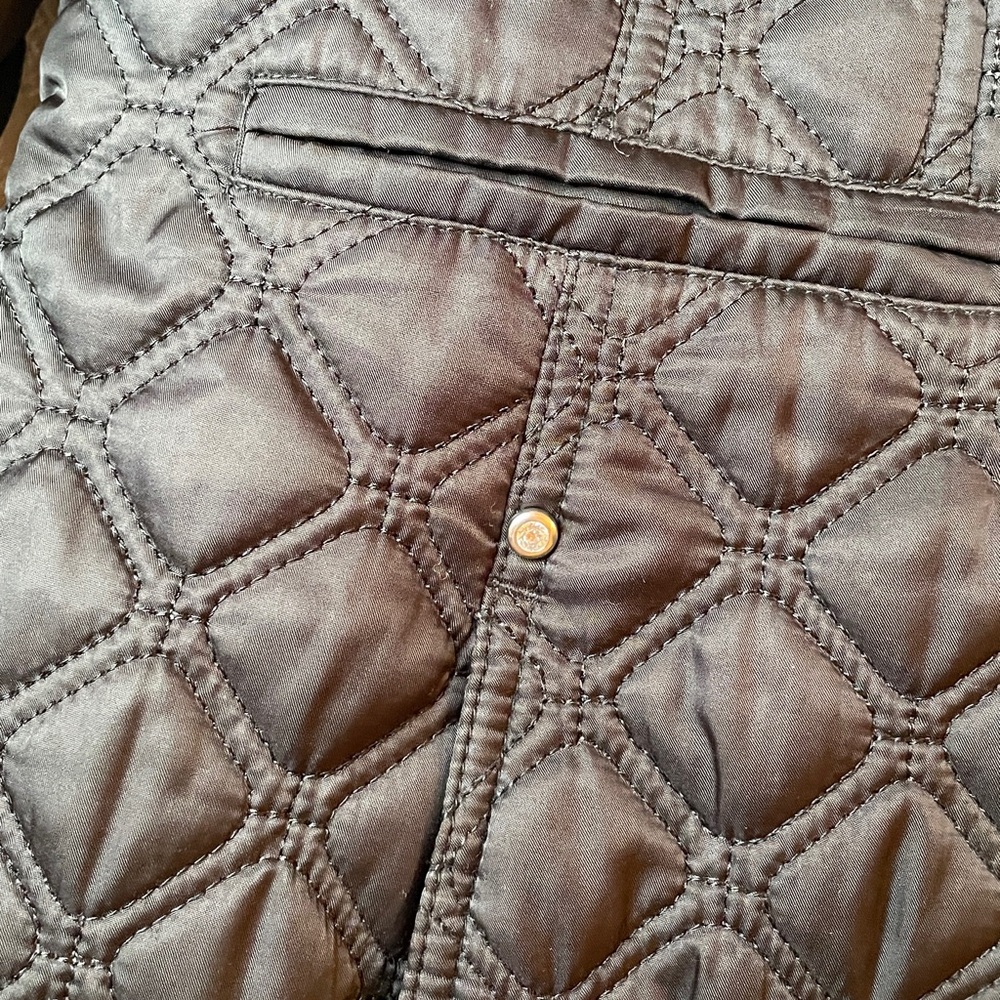 Laundry By Shelli Segal Black Quilted Puffer Coat size S - Picture 2 of 11